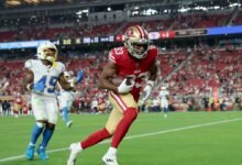Terique Owens, hijo de Terrell Owens, anota touchdown para 49ers en el final de pretemporada