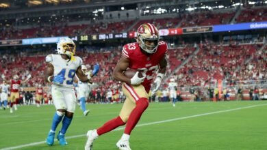 Terique Owens, hijo de Terrell Owens, anota touchdown para 49ers en el final de pretemporada