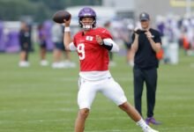 Vikings planea interpretar a JJ McCarthy esta semana