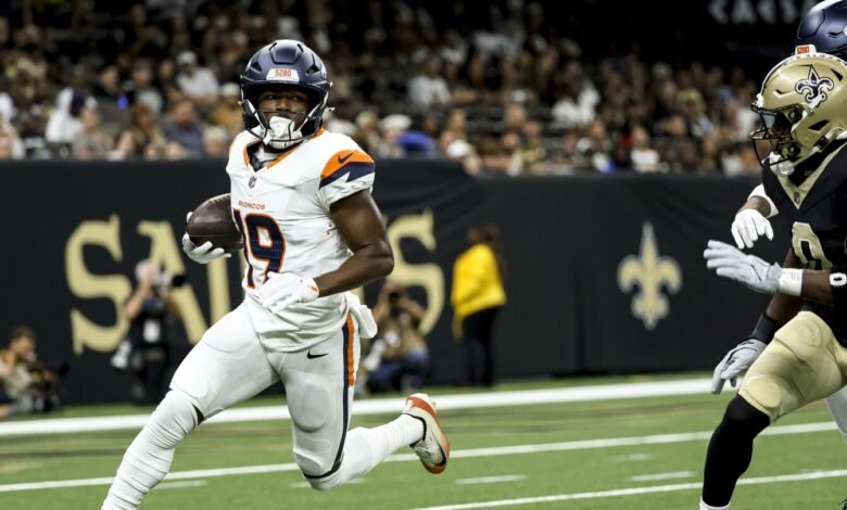 Sean Payton: Buenas noticias sobre la lesión de la ingle de Marvin Mims, practicará el lunes