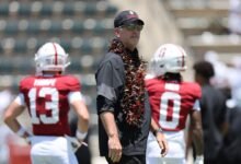 Frank Reich y Andrew Luck comienzan 0-1 en Stanford.