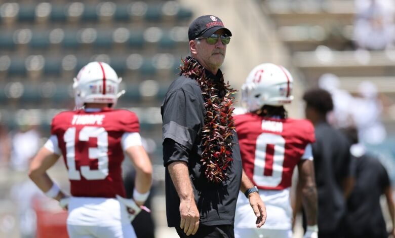 Frank Reich y Andrew Luck comienzan 0-1 en Stanford.