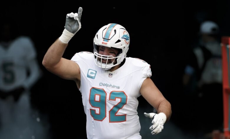 Dolphins, Zach Sieler acordó extenderse tres años Dolphins, Zach Sieler acordó extenderse tres años