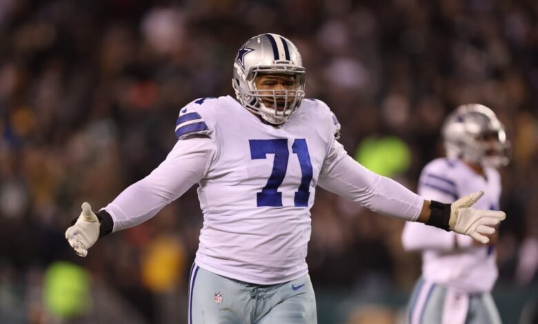 Cowboys trabajando en Ol La’el Collins Cowboys trabajando en Ol La’el Collins