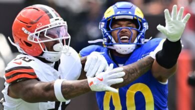 Rams lanzó LB Tony Fields, abandonó otros 10