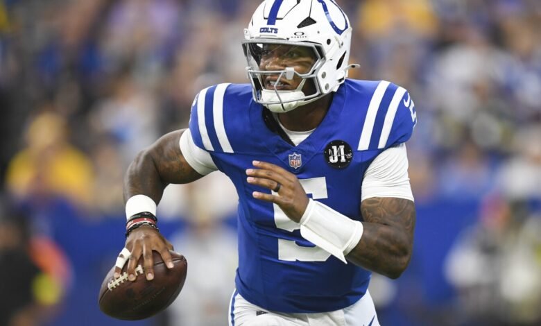 Anthony Richardson perderá los paños. Inicio de QB: Debe respetar la decisión. Anthony Richardson perderá los paños. Inicio de QB: Debe respetar la decisión.