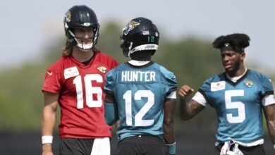 Trevor Lawrence en Travis Hunter: “De manera egoísta, definitivamente quiero que ataque más”