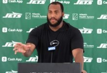 DT Byron Cowart condujo en Jets Practice