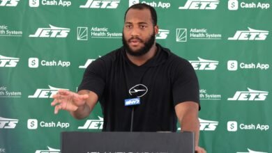 DT Byron Cowart condujo en Jets Practice