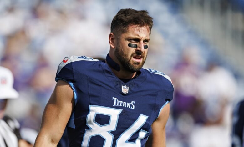 Los vikingos firman Te Nick Vannett, Abandon de Marcellus Johnson Los vikingos firman Te Nick Vannett, Abandon de Marcellus Johnson