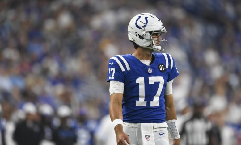 Daniel Jones es el 11º mariscal de campo titular de los Colts desde que Andrew Luck se retiró