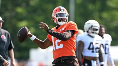 Shedeur Sanders perdió la práctica del sábado con dolor en el brazo