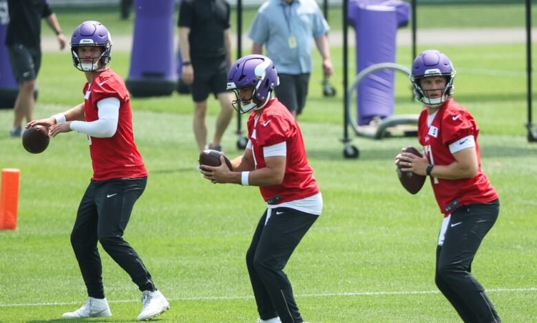 Kevin O’Connell: El segundo concurso QB de Viking está “aún abierto”