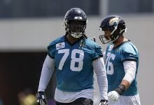 Jaguars Place Ol Dennis Daley en la lista de reserva/reserva retirada
