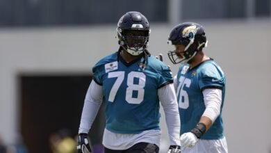 Jaguars Place Ol Dennis Daley en la lista de reserva/reserva retirada