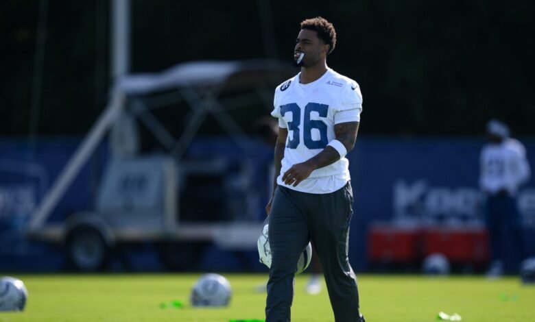 Colts perdió a Salvón Ahmed por lesiones graves cuando se trata de caderas en la realidad Colts perdió a Salvón Ahmed por lesiones graves cuando se trata de caderas en la realidad