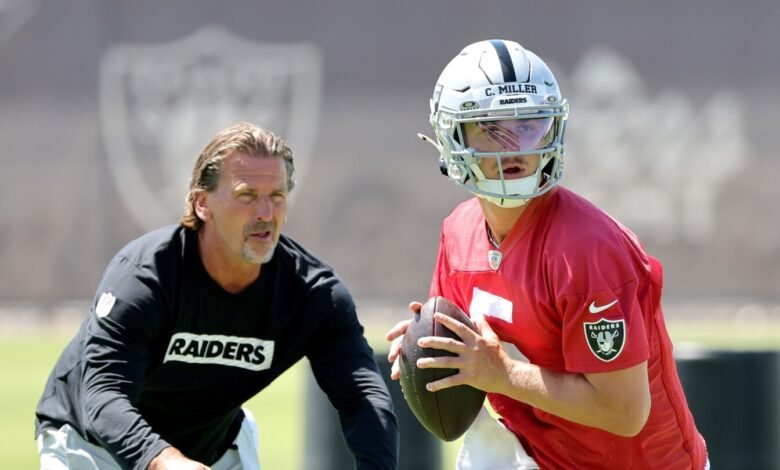Los Raiders firman a QB Cam Miller para practicar el equipo, solicitar LB Brennan Jackson Los Raiders firman a QB Cam Miller para practicar el equipo, solicitar LB Brennan Jackson