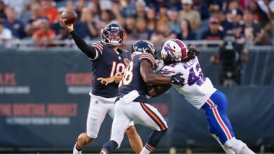 Ben Johnson está satisfecho con el “gran lanzamiento” de Caleb Williams