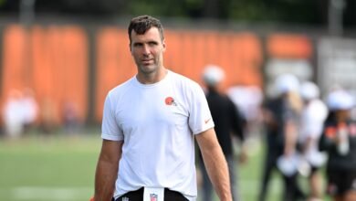 La lista de Browns Joe Flacco es el comienzo en la tabla de profundidad original