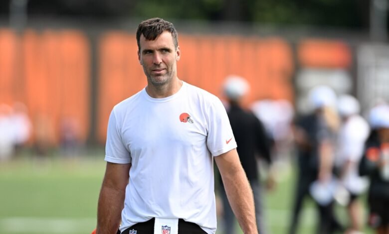 La lista de Browns Joe Flacco es el comienzo en la tabla de profundidad original