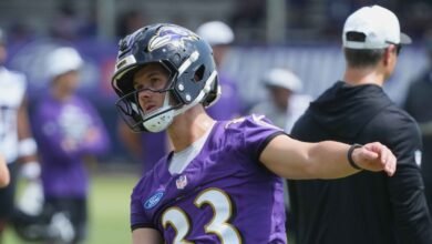John Harbaug: El novato Tyler Loop “patea lo suficientemente bien como para ganar el trabajo”.