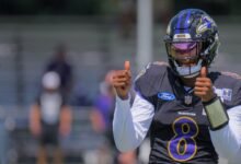 Raven “completamente” espera que Lamar Jackson practique el lunes