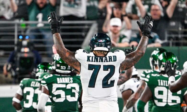 Eagles Trade Ot Darian Kinnard para Packers Eagles Trade Ot Darian Kinnard para Packers