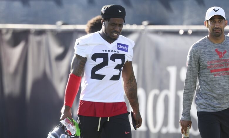 CJ Gardner-Johnson condujo a los tejanos practicando