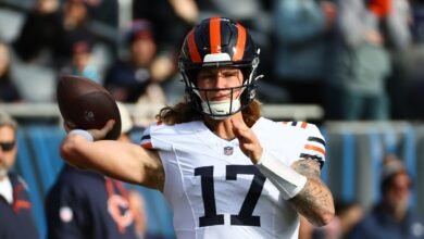 Tyson Bagent es el primer oso QB con un contrato que se ha extendido desde Jay Cutler