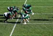 Los Jets organizaron la práctica dirigida por los jugadores el domingo.