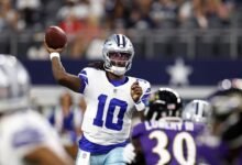 Joe Milton comenzará de nuevo para los Cowboys esta semana
