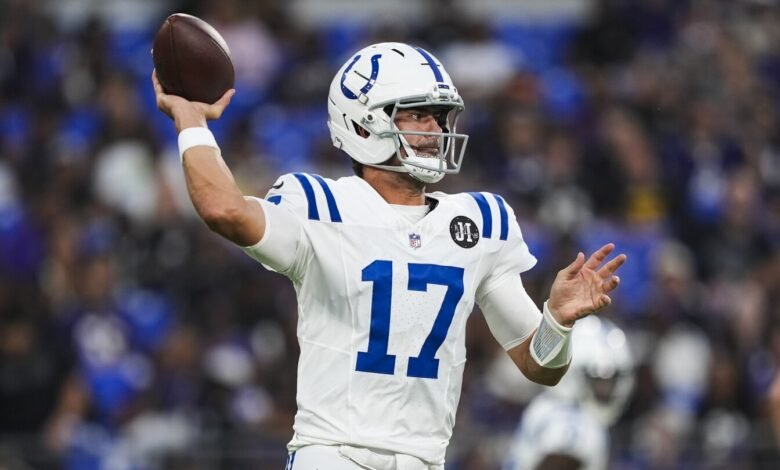 Colts para comenzar a Daniel Jones en el segundo juego cálido