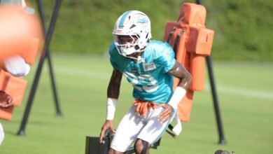 Jack Jones de Dolphins reconoció a Amon-Ra St. Brown “Cooked Me” en entrenamiento con Lions