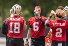 Saints enumera los tres QB en forma de equipos de primera clase en la tabla de profundidad original