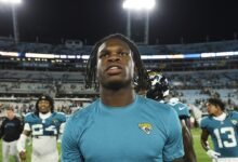 Travis Hunter fue retenido del segundo juego cálido de Jaguar.