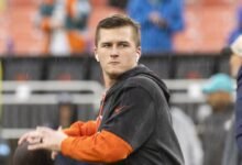 Bailey Zappe regresó a Browns en el equipo de entrenamiento del equipo