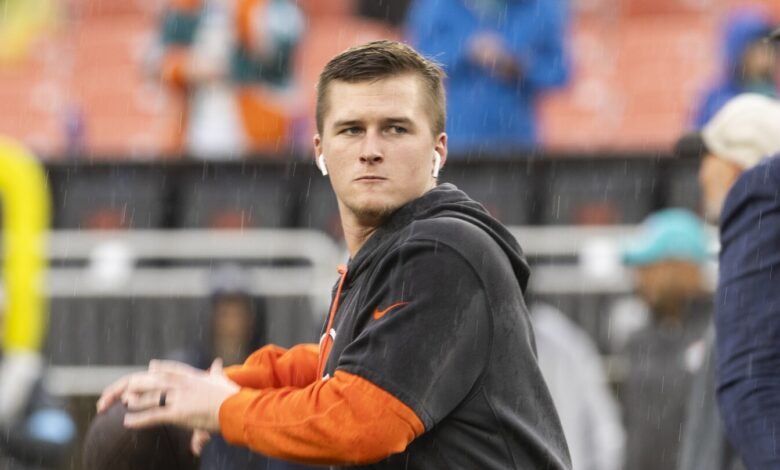 Bailey Zappe regresó a Browns en el equipo de entrenamiento del equipo Bailey Zappe regresó a Browns en el equipo de entrenamiento del equipo