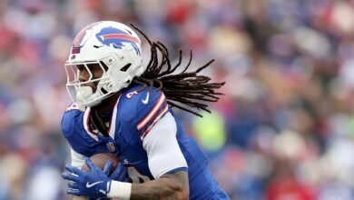 Brandon Beane: “Decepcionado” James Cook Fally Practice, desearía que no estuviéramos aquí