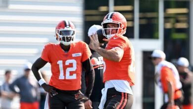 Joe Flacco todavía está en el ranking de profundidad de Browns sin cambios