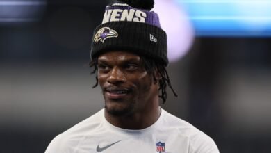 Lamar Jackson no practicó el jueves