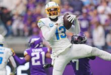 The Keenan Allen Charger: Pro Bowl Bowl seis veces regresado a Los Ángeles después de un oso