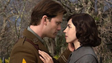 Después de que la cercanía de Kaitriiana Balph y Sam Huggun Outlander apreciaron el coordinador, mis estrellas de sangre dicen ‘incomodidad controlada’ de filmar escenas de sexo.