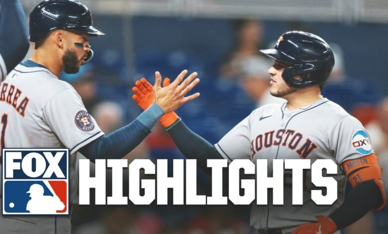 Astros vs. Marins se destaca | MLB en Fox Astros vs. Marins se destaca | MLB en Fox