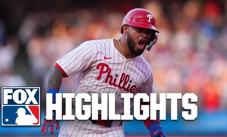 Nationals vs. Filis destacados | MLB en Fox
