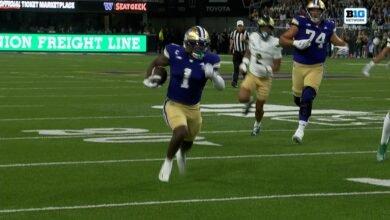 Jonah Coleman dio apresuradamente un 26 yardas, trayendo a Washington al estado de Colorado