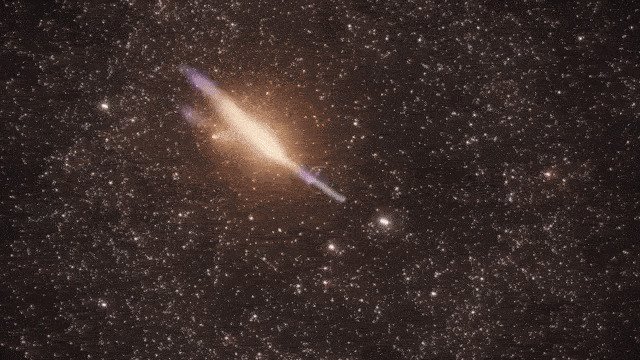 Mira el monstruoso agujero negro engulle una estrella antes de la explosión de la tierra en un increíble nuevo clip de la NASA
