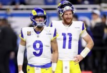 Matthew Stafford Lesión: opciones de QB de emergencia de Rams para 2025 cuando veteranos batalla