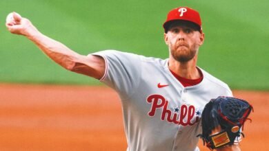 Zack Wheeler de Phillies en IL 15 días, diagnosticado con coágulos de sangre en el brazo derecho