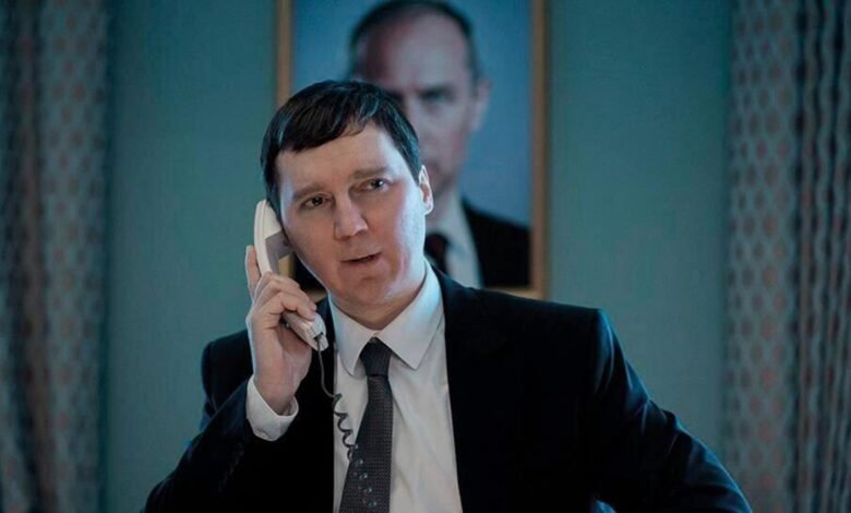 La representación de Vladimir Putin del debut de Vladimir Putin en ‘The Wizard of the Kremlin’ en Jude Law Venice Film Festival La representación de Vladimir Putin del debut de Vladimir Putin en ‘The Wizard of the Kremlin’ en Jude Law Venice Film Festival