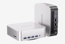 Geekom A9 Max Mini PC Pares AMD Ryzen AI 9 Processing con gráficos Radeon 890m y puede conducir cuatro monitores de 8k simultáneamente
